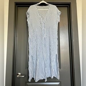 EUC Zara Lightweight Shirt Dress Size S